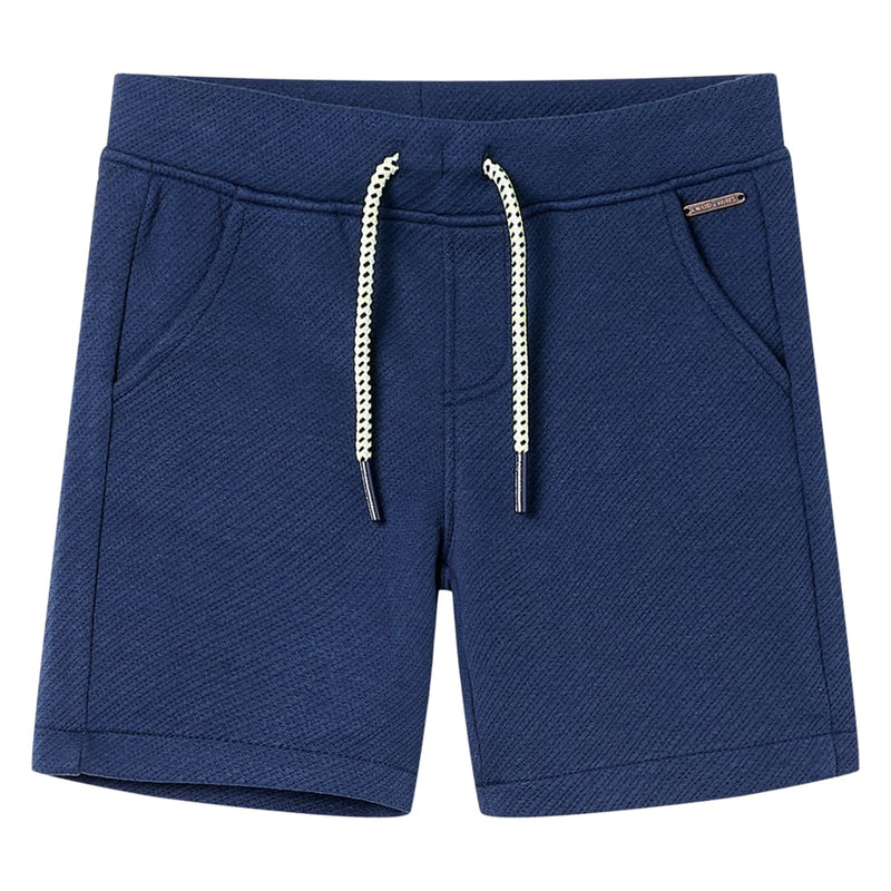 Vidaxl Shorts per bambini con trekoord 92 blu scuro