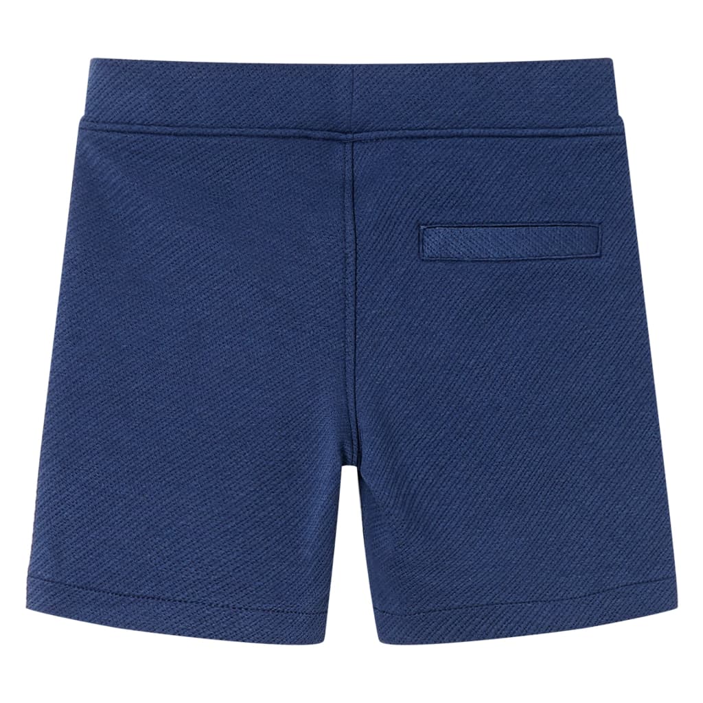 Vidaxl Shorts para niños con Trekoord 92 Blue oscuro