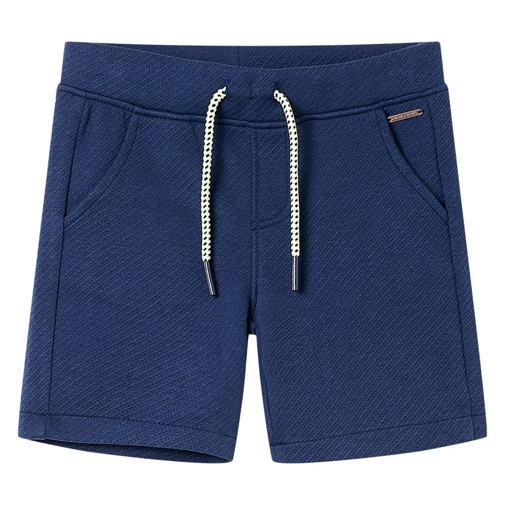 Vidaxl Shorts per bambini con trekoord 116 blu scuro