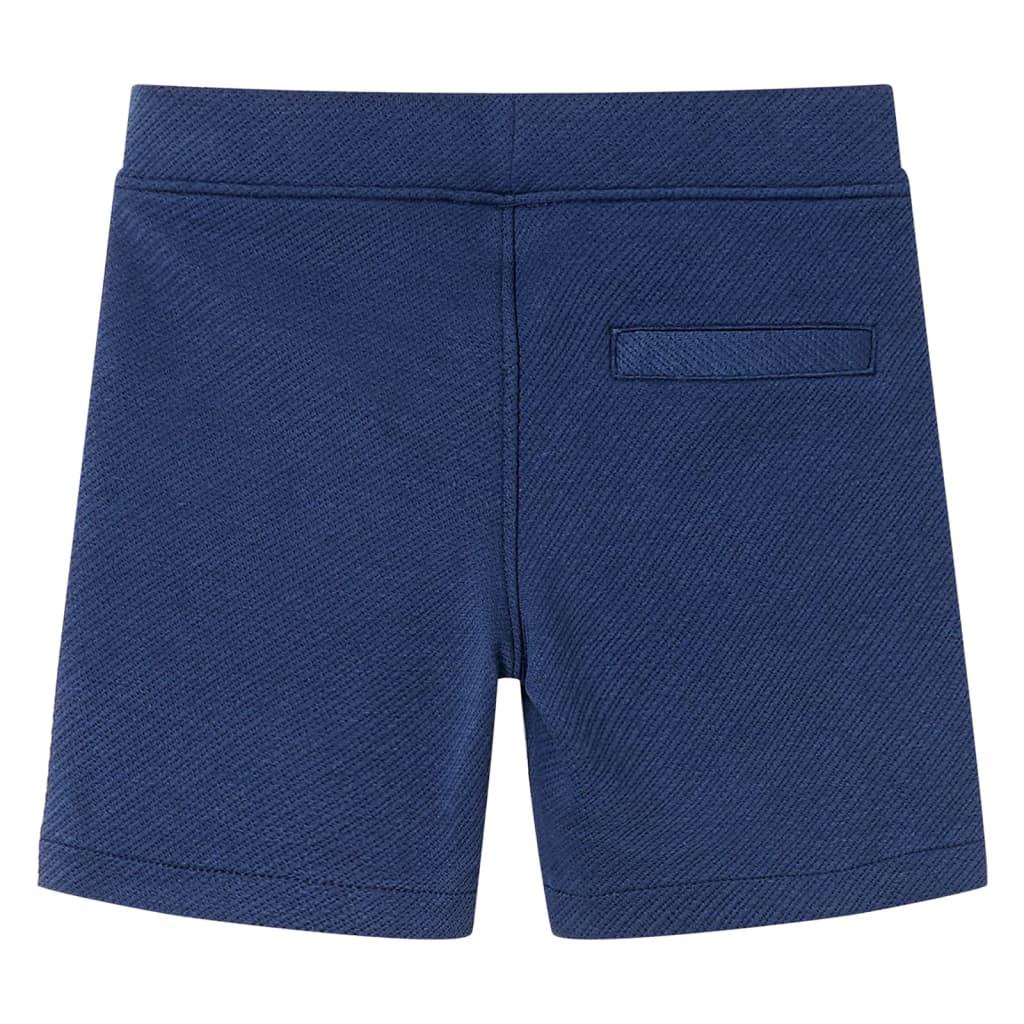 Vidaxl Shorts per bambini con trekoord 116 blu scuro