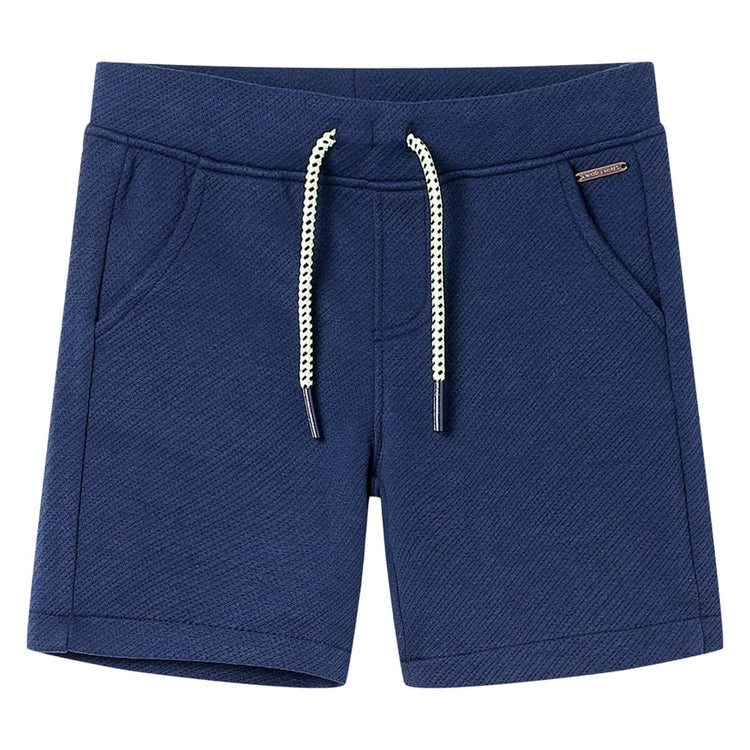 Vidaxl Shorts per bambini con trekoord 128 blu scuro