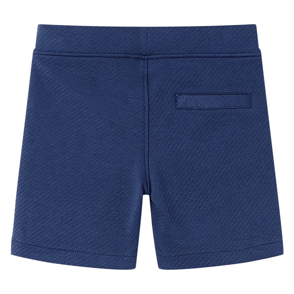 Vidaxl Shorts para niños con Trekoord 128 Blue oscuro