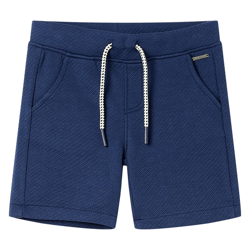 Vidaxl kindershorts met trekkoord 140 donkerblauw