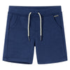 Vidaxl Shorts per bambini con trekoord 140 blu scuro