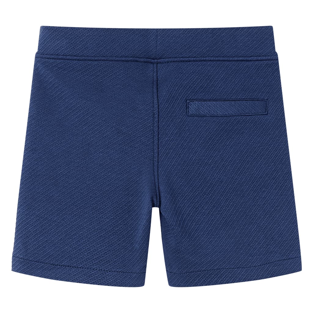 Vidaxl Shorts per bambini con trekoord 140 blu scuro