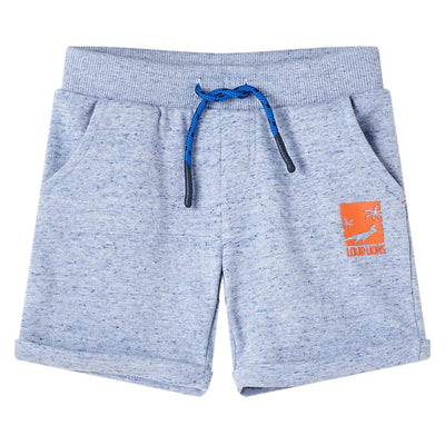 Vidaxl Shorts para niños con Trekkoord 92 Blue mixto