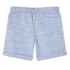 Vidaxl Shorts per bambini con trekkoord 128 blu misto