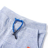 Vidaxl Shorts per bambini con trekkoord 128 blu misto