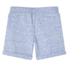 Vidaxl Shorts per bambini con trekoord 140 blu misto