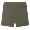 Vidaxl Shorts per bambini con Trekkoord 116 Donkerkaki