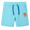 Vidaxl Shorts per bambini con trekkoord 92 marino blu