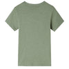 Vidaxl kindershirt met korte mouwen 128 lichtkakikleurig