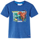 Vidaxl Children's Shirt 116 Blu scuro misto