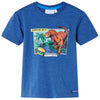 Vidaxl Children's Shirt 128 Blu scuro misto