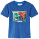 Vidaxl Children's Shirt 140 Blu scuro misto