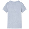 Vidaxl kindershirt 128 grijs