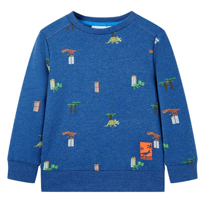 Vidaxl Children's Sweater 92 Blu scuro misto