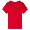 VidaXL Kindershirt 92 rood