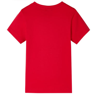 VidaXL Kindershirt 128 rood