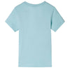 Vidaxl camisa para niños 92 azul claro azul