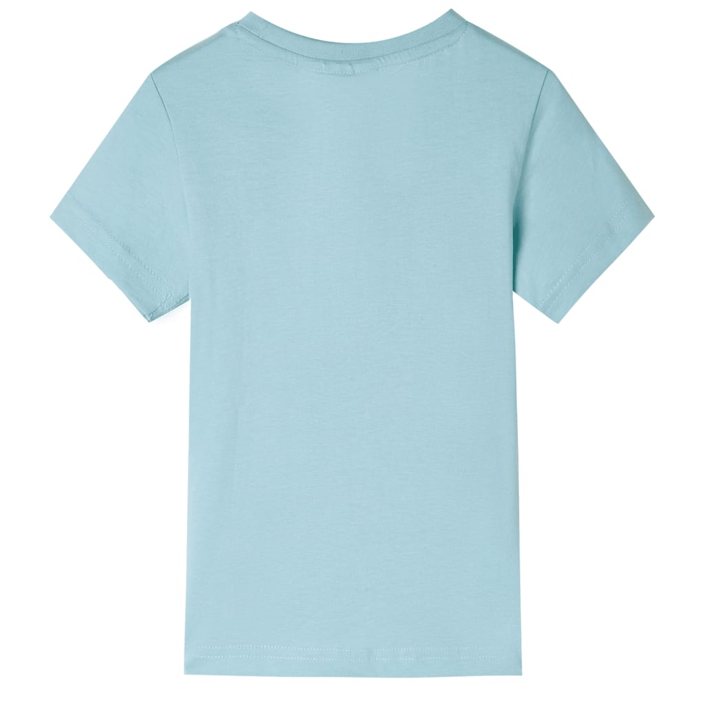 Vidaxl Shirt per bambini 128 Blu chiaro