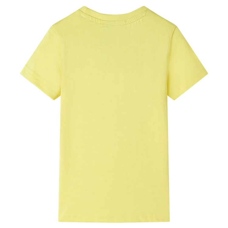 VidaXL Kindershirt 128 geel