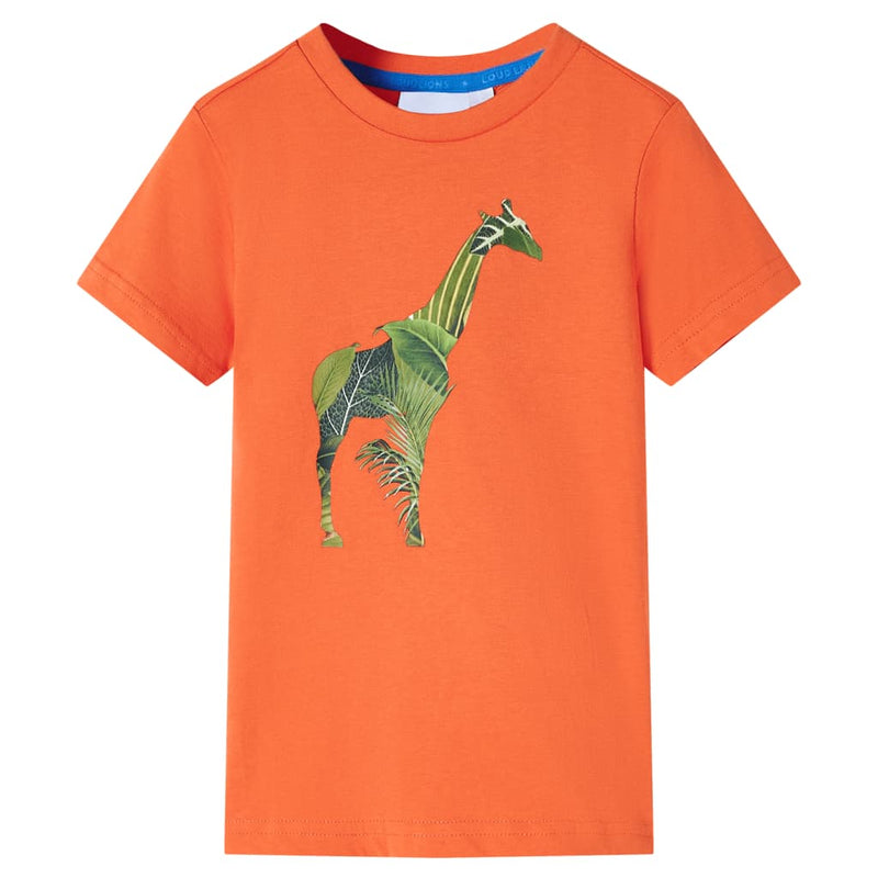 Vidaxl Camisa para niños 104 Feloranje
