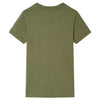 Vidaxl kindershirt 116 kakikleurig