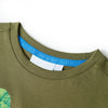 Vidaxl kindershirt 116 kakikleurig