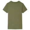 Vidaxl kindershirt 140 kakikleurig