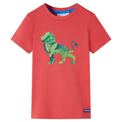 Vidaxl camisa para niños 92 rojo