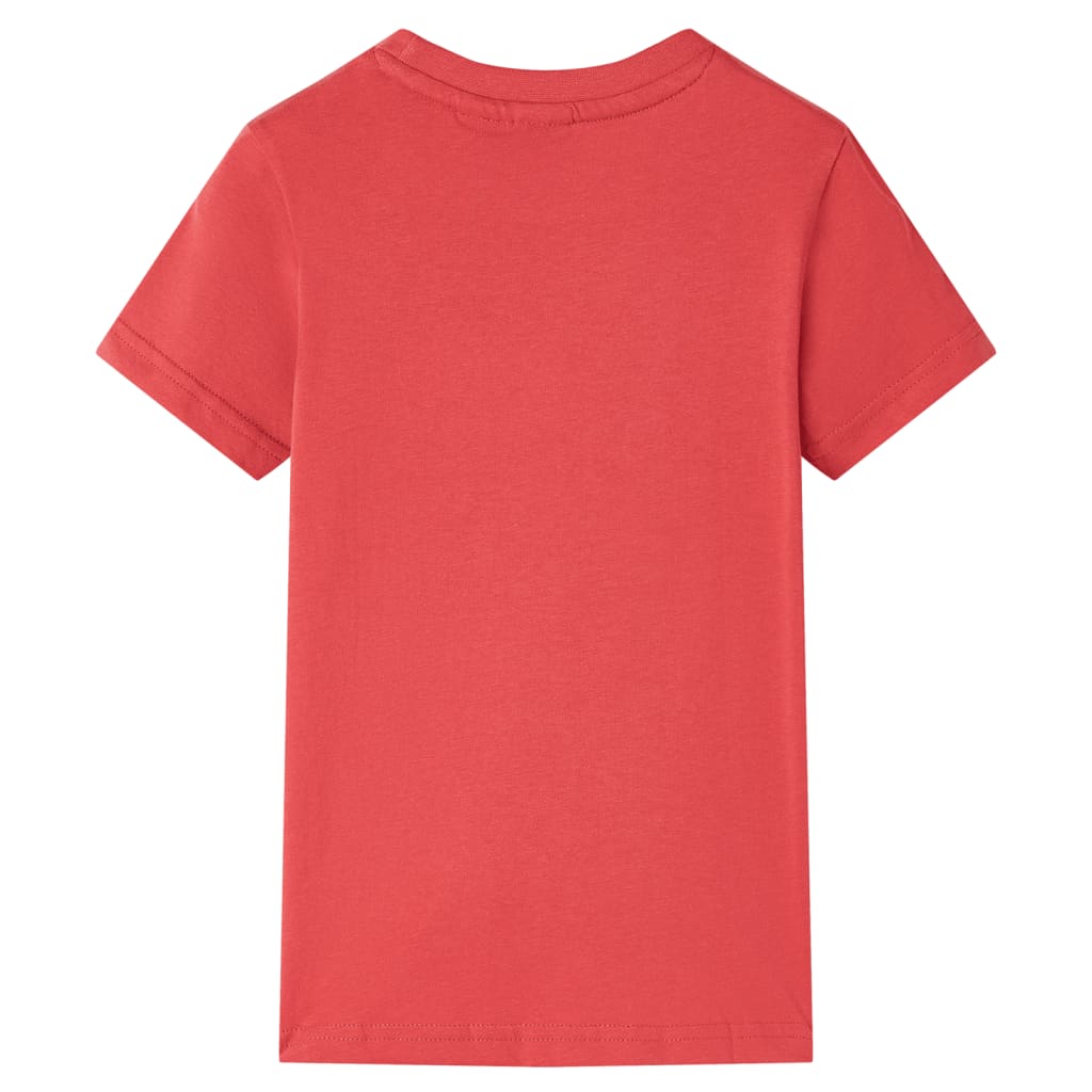 Vidaxl camisa para niños 104 rojo