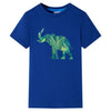 Vidaxl Shirt per bambini 92 Blu scuro
