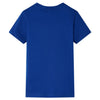 Vidaxl camisa para niños 116 azul oscuro