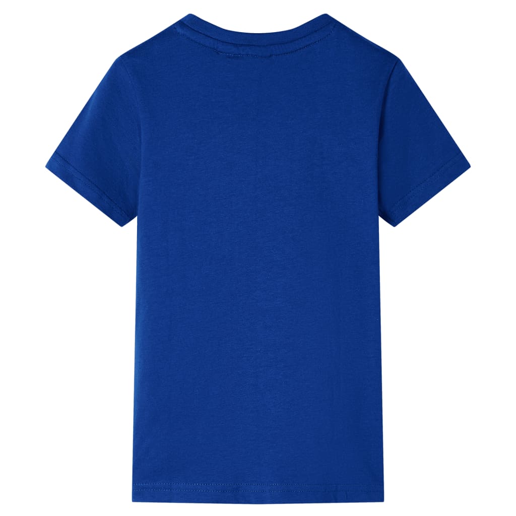 Vidaxl kindershirt 128 donkerblauw