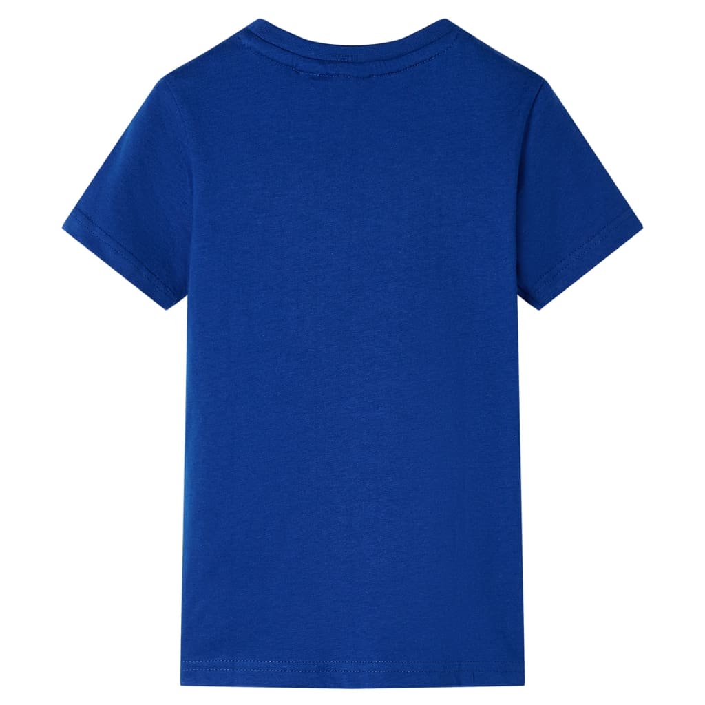 Vidaxl Shirt per bambini 140 Blu scuro