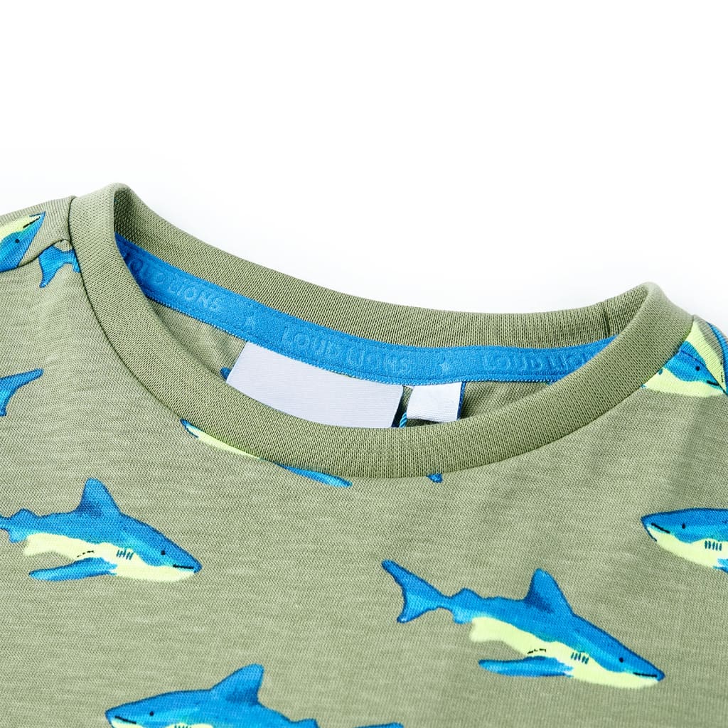 Vidaxl Camisa infantil 128 Light -Pole -Colorado
