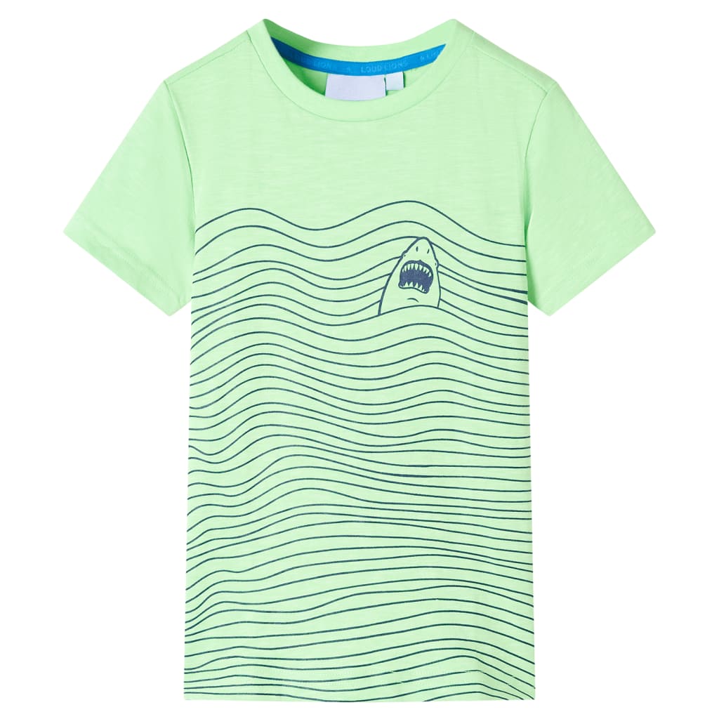 Vidaxl Children's Shirt 92 Neongroen