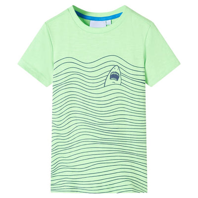 Vidaxl Camisa para niños 92 Neongroen