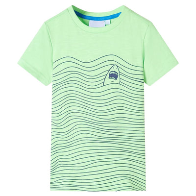 Vidaxl Camisa para niños 116 Neongroen