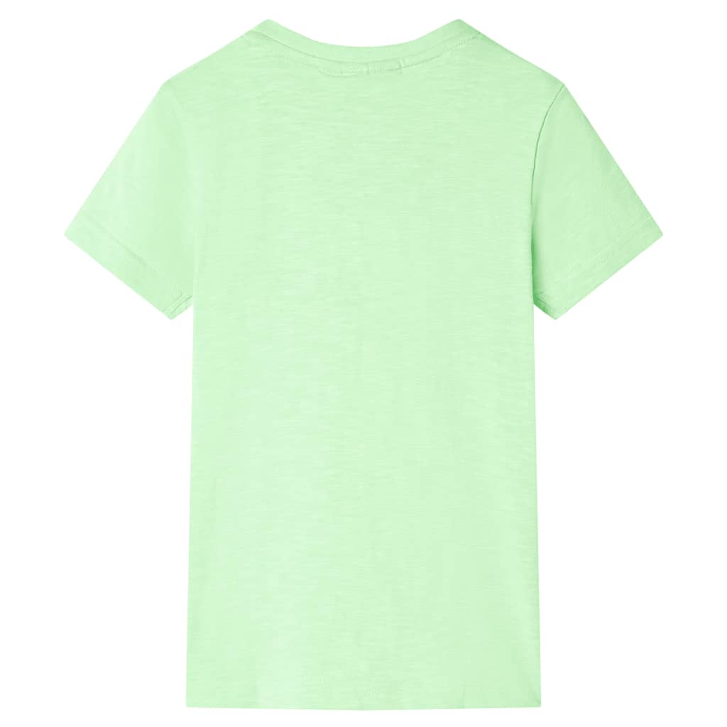 Vidaxl Camisa para niños 116 Neongroen