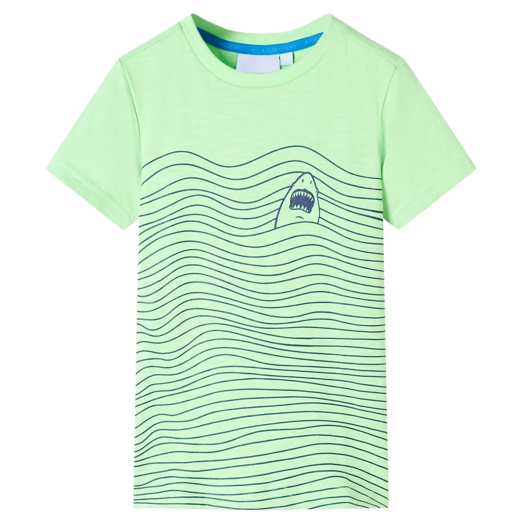 Vidaxl Camisa para niños 140 Neongroen