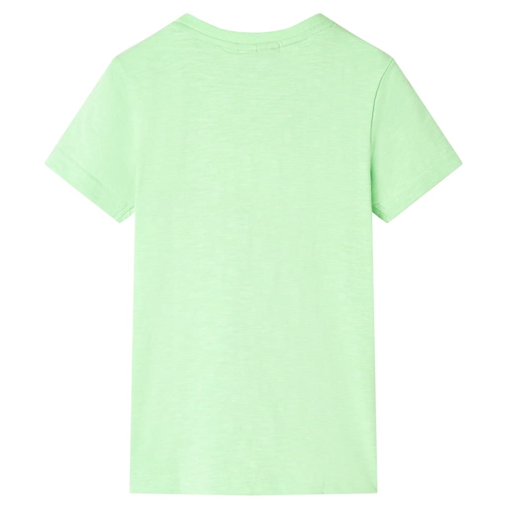 Vidaxl Camisa para niños 140 Neongroen