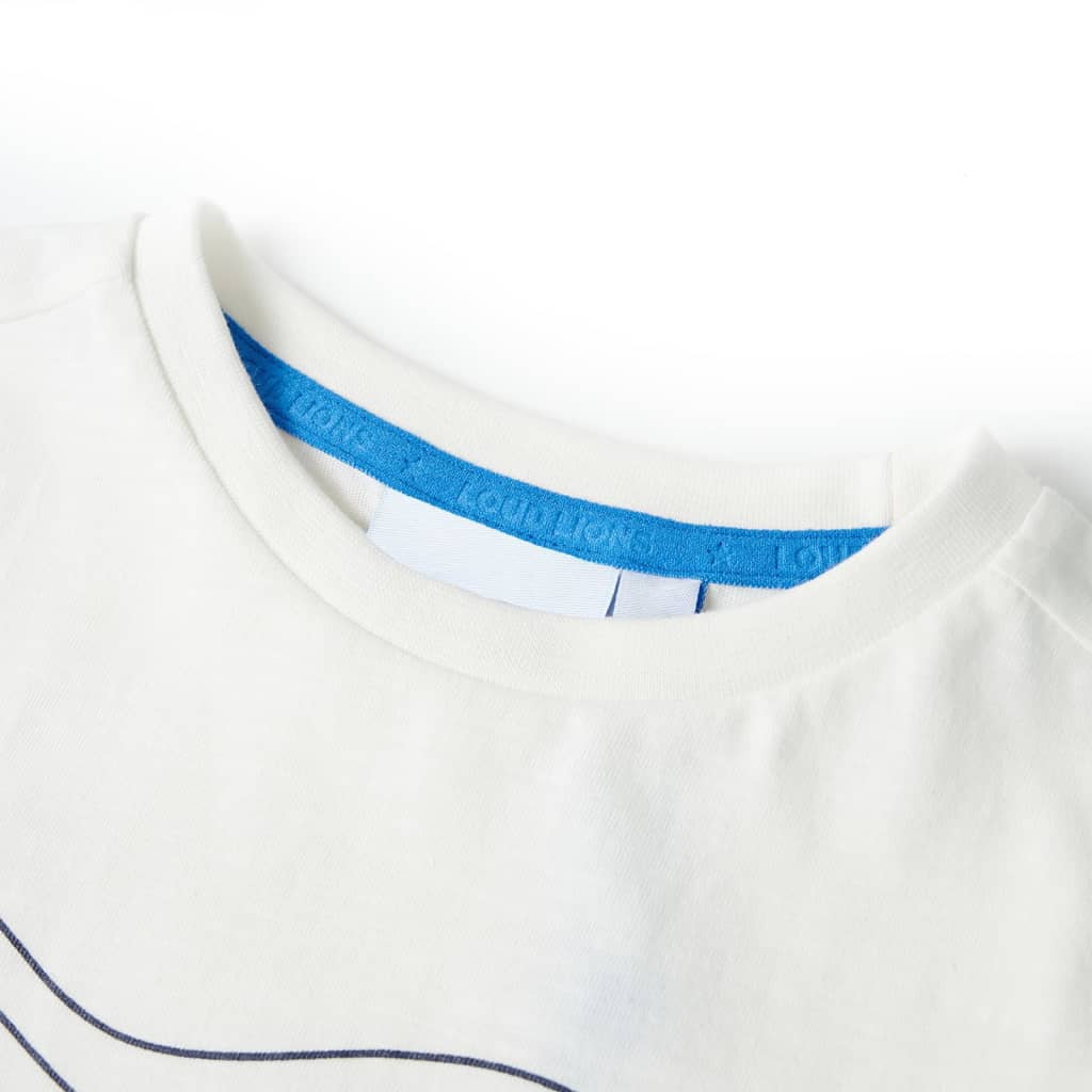 Vidaxl kindershirt 104 ecru