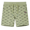 Vidaxl Shorts para niños con Trekkoord 128 Lichtkaki