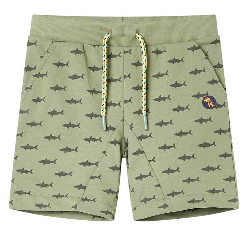 Vidaxl Shorts per bambini con Trekoord 140 Lichtkaki