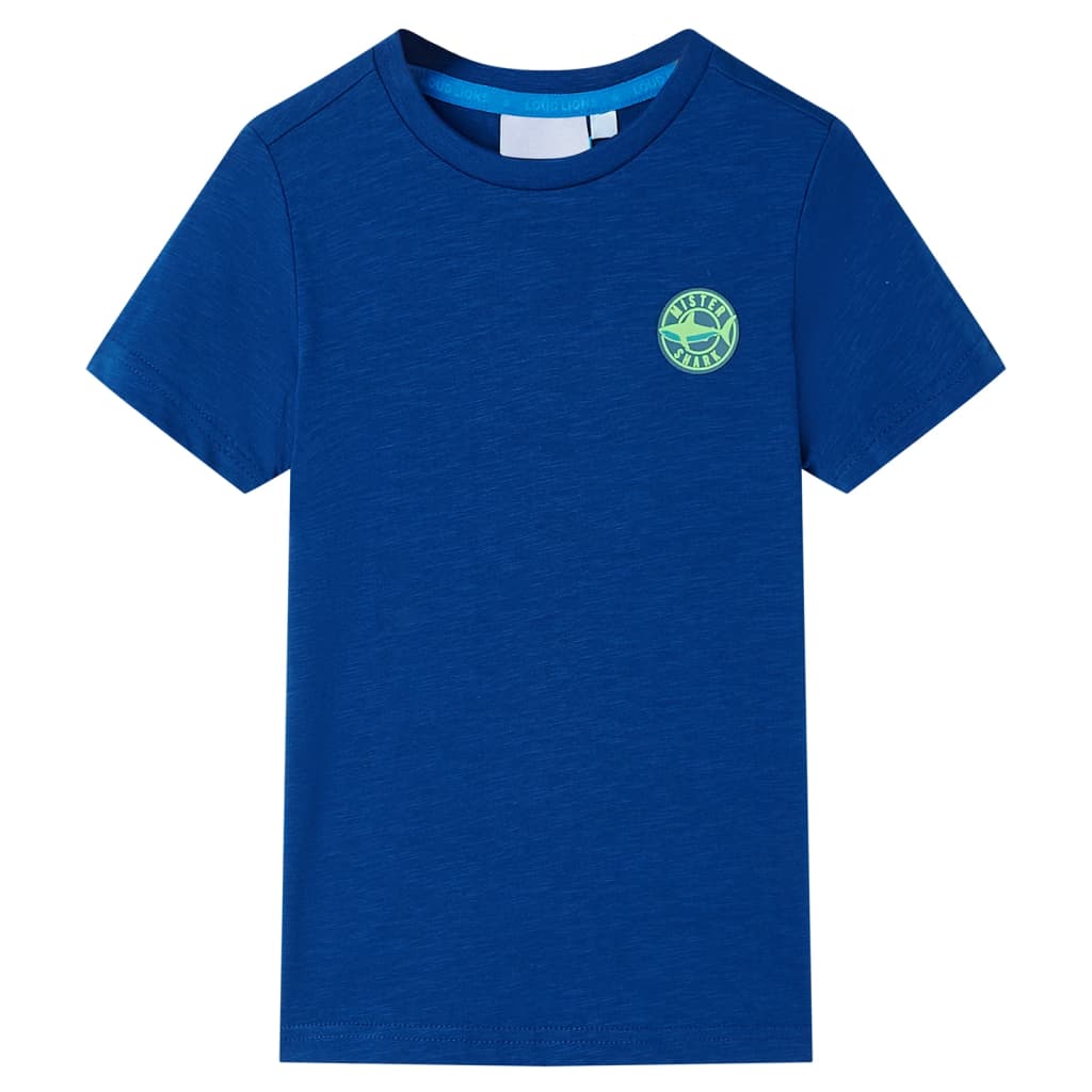 Vidaxl Camisa para niños 92 Blue oscuro