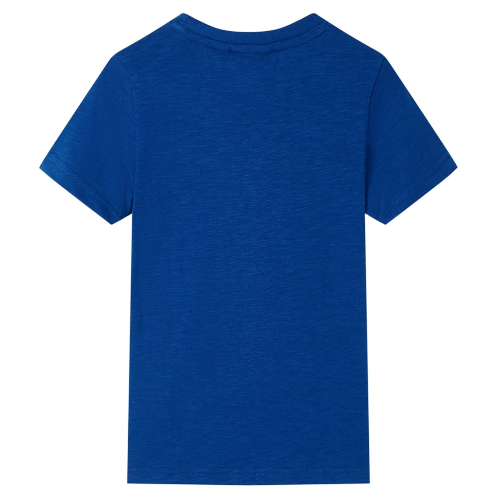 Vidaxl Shirt per bambini 140 Blu scuro