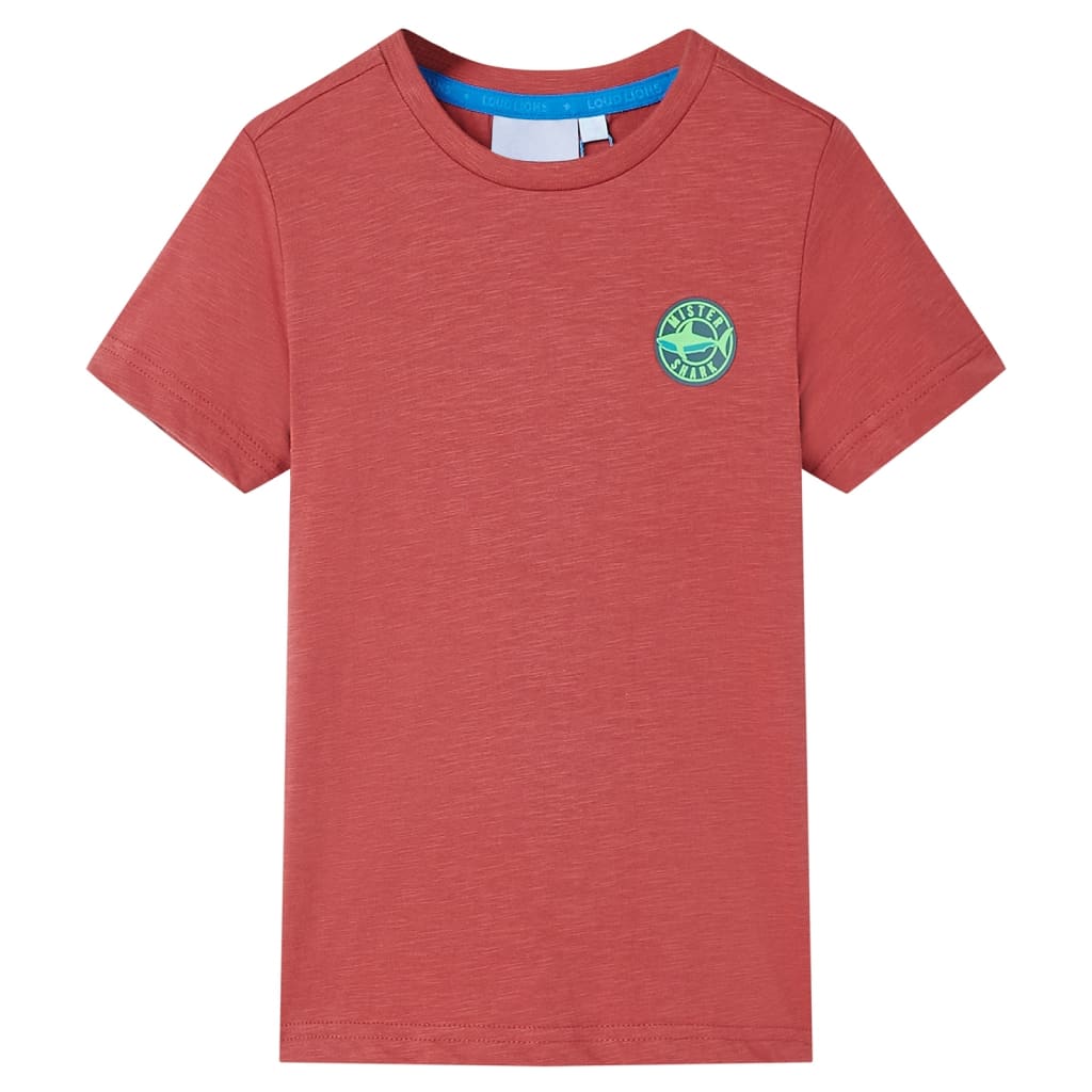 Vidaxl Children's Shirt 92 Paprika Bright