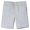 Vidaxl Shorts per bambini con trekkoord 128 grigio